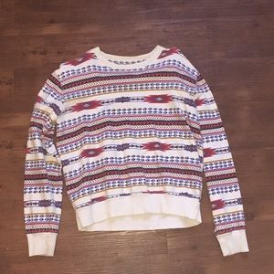 Long sleeve tribal shirt
